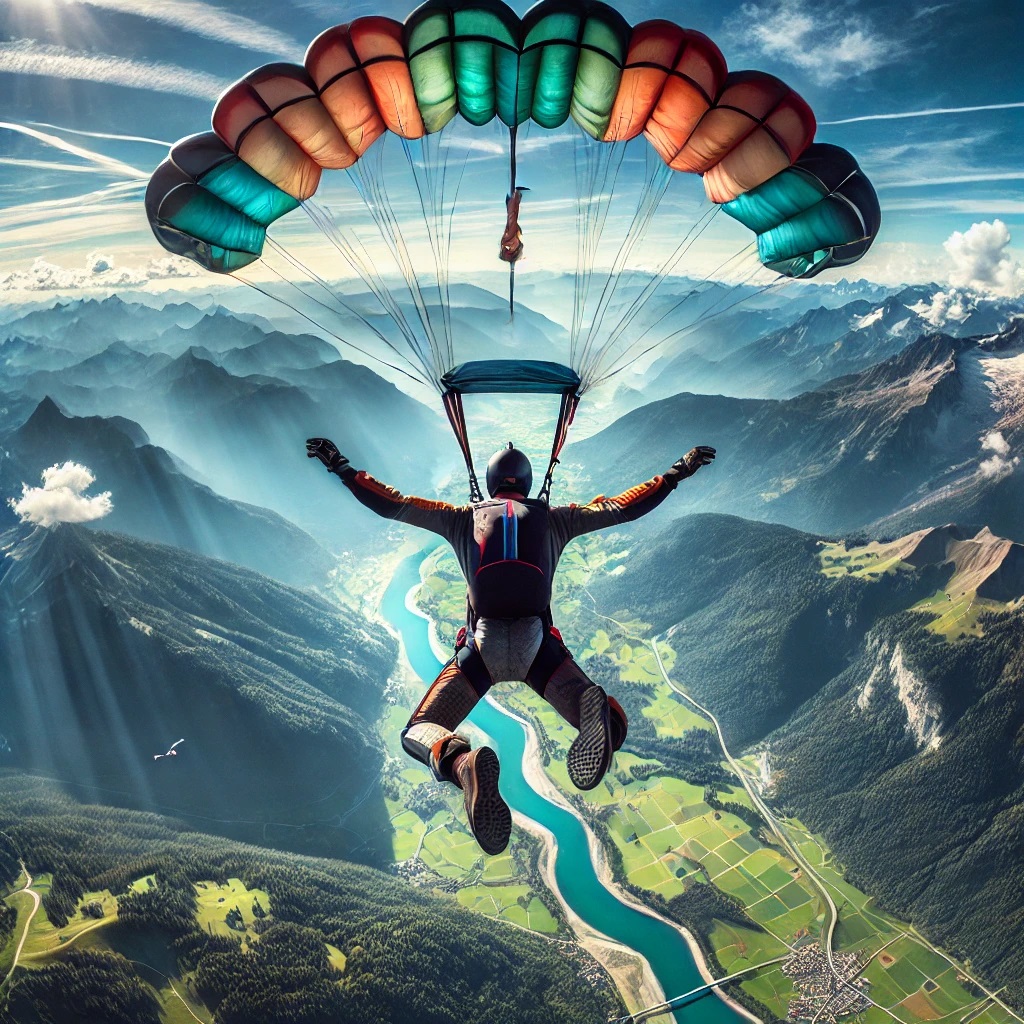 Parachutespringen